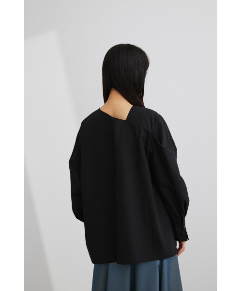 STYLEMIXER(スタイルミキサー)の「ツイストネックブラウス(シャツ/ブラウス・レディース・ホワイト/ブラック/ベージュ・ONESIZE)」の20枚目の写真