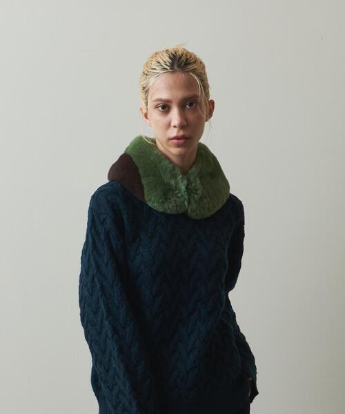 Steven Alan REX FUR COLLAR リアルファー　マフラー Steven Alan REX FUR COLLAR ファー マフラー