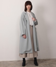 ダンボールニットトレンチコート
