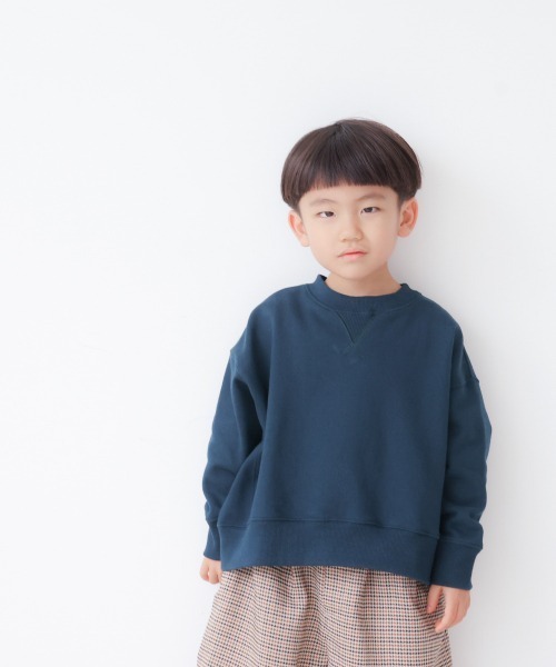 LOWRYS FARM(ローリーズファーム)の「USAウラケプルオーバーLS 227840(Tシャツ/カットソー・キッズ・ブラック/ブラウン/グリーン・110cm/120cm/130cm/140cm/150cm)」の3枚目の写真