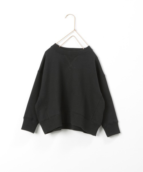 LOWRYS FARM(ローリーズファーム)の「USAウラケプルオーバーLS 227840(Tシャツ/カットソー・キッズ・ブラック/ブラウン/グリーン・110cm/120cm/130cm/140cm/150cm)」の1枚目の写真
