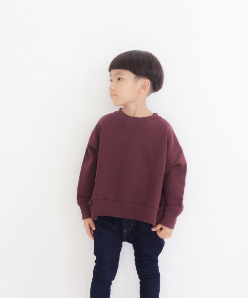 LOWRYS FARM(ローリーズファーム)の「USAウラケプルオーバーLS 227840(Tシャツ/カットソー・キッズ・ブラック/ブラウン/グリーン・110cm/120cm/130cm/140cm/150cm)」の7枚目の写真