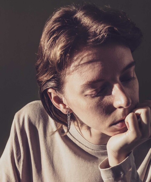 and cloud（アンドクラウド）の「Gradation Pierce M / Single（ピアス（片耳用）・レディース・シルバー/シルバー系その他/イエローゴールド/ゴールド系その他・FREE）」の10枚目の写真