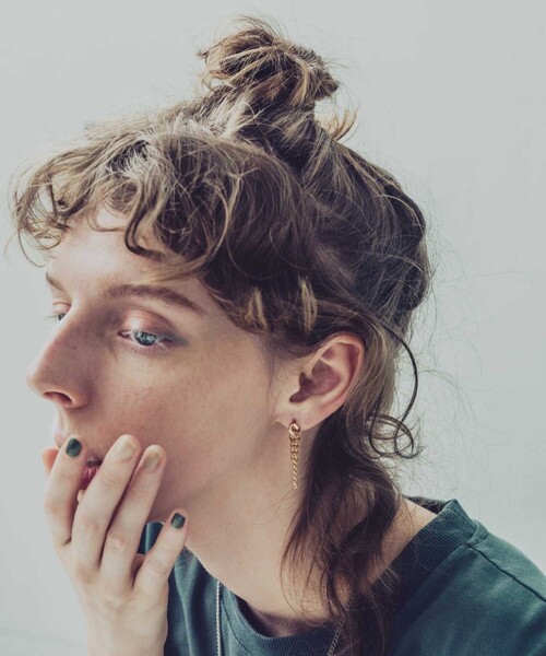 and cloud（アンドクラウド）の「Gradation Pierce M / Single（ピアス（片耳用）・レディース・シルバー/シルバー系その他/イエローゴールド/ゴールド系その他・FREE）」の12枚目の写真