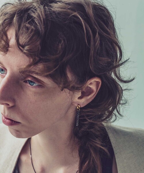 and cloud（アンドクラウド）の「Gradation Pierce M / Single（ピアス（片耳用）・レディース・シルバー/シルバー系その他/イエローゴールド/ゴールド系その他・FREE）」の16枚目の写真