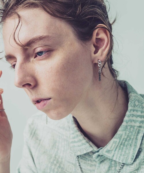 and cloud（アンドクラウド）の「Gradation Pierce M / Single（ピアス（片耳用）・レディース・シルバー/シルバー系その他/イエローゴールド/ゴールド系その他・FREE）」の17枚目の写真