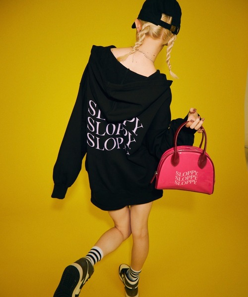 WHO'S WHO gallery(フーズフーギャラリー)の「【SLOPPY/スロッピー】裏毛ショートパンツ(スウェットパンツ・レディース・ブラック/ブラウン/オートミール/グリーン/サックスブルー・FREE)」の14枚目の写真