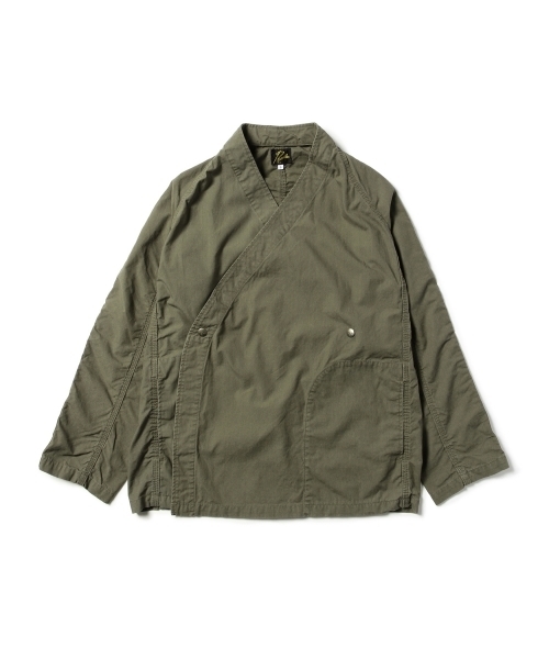 BEAMS BOY（ビームスボーイ）の「●NEEDLES WOMEN / Oriental Work Jacket（ブルゾン・レディース・オリーブ・ONE SIZE）」の2枚目の写真