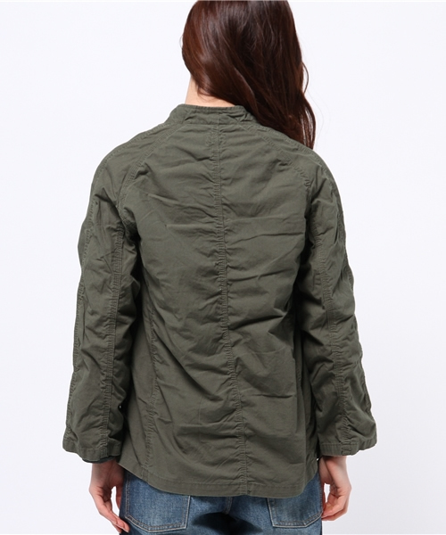 BEAMS BOY（ビームスボーイ）の「●NEEDLES WOMEN / Oriental Work Jacket（ブルゾン・レディース・オリーブ・ONE SIZE）」の8枚目の写真