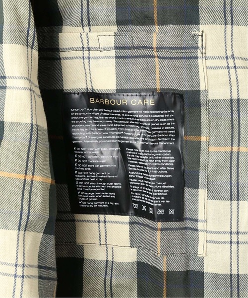 Barbour（バブアー）の「【Barbour / バブアー】OVERSIZE WAX BEDALE（ブルゾン・メンズ・カーキ/ブラック・36/40/38）」の16枚目の写真