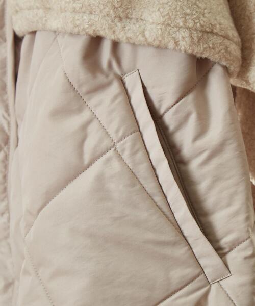 nota（ノータ）の「キルティングボア（その他アウター・レディース・ブラック/アイボリー・FREE）」の10枚目の写真