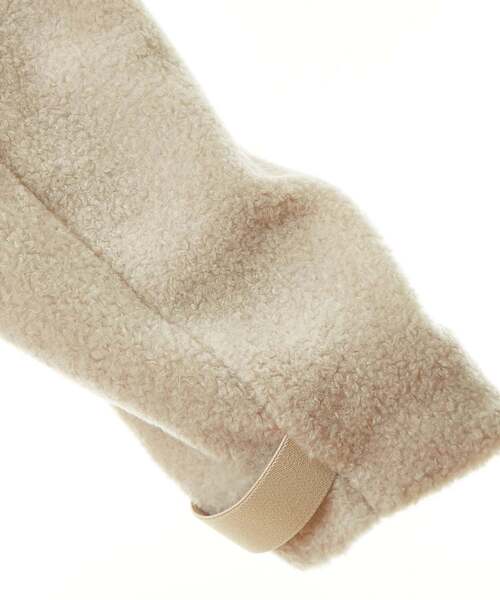 nota（ノータ）の「キルティングボア（その他アウター・レディース・ブラック/アイボリー・FREE）」の12枚目の写真