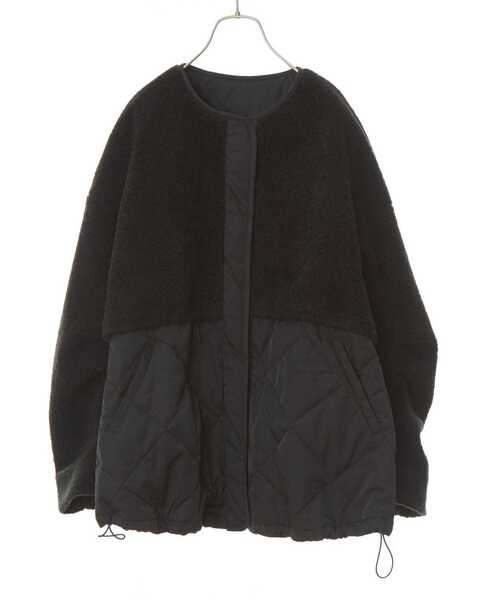 nota（ノータ）の「キルティングボア（その他アウター・レディース・ブラック/アイボリー・FREE）」の20枚目の写真