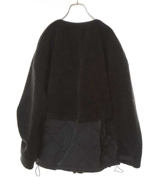 nota（ノータ）の「キルティングボア（その他アウター・レディース・ブラック/アイボリー・FREE）」の21枚目の写真