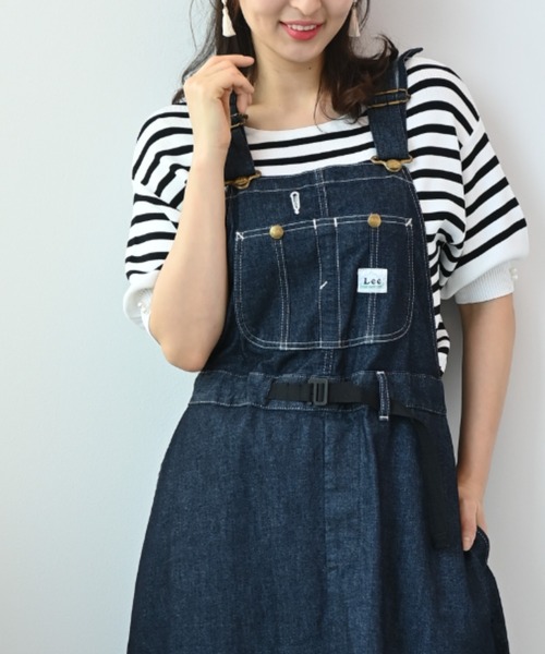 店舗限定先着特典 Lee West West Skirt を購入できます Interplanet Actuel Adjuster Overall Skirt ジャンパースカート ワンピース ドレス Interplanet インタープラネット のファッション 通販企業