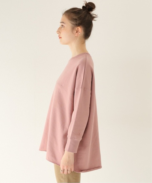 JOURNAL STANDARD relume（ジャーナルスタンダード　レリューム）の「オーバーサイズロングスウェット◆（スウェット・レディース・グレー/ナチュラル/ブルー・FREE）」の12枚目の写真