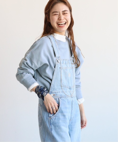 JOURNAL STANDARD relume（ジャーナルスタンダード　レリューム）の「オーバーサイズロングスウェット◆（スウェット・レディース・グレー/ナチュラル/ブルー・FREE）」の21枚目の写真