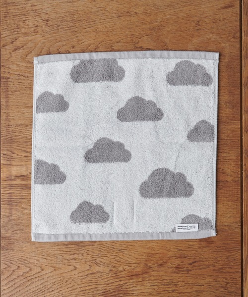 BIRTHDAY BAR（バースデイバー）の「cloud 雲柄 ウォッシュタオル（ハンドタオル）（タオル・レディース・グレー/ブルー・フリー）」の7枚目の写真