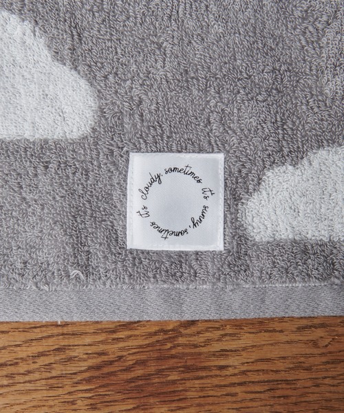 BIRTHDAY BAR（バースデイバー）の「cloud 雲柄 ウォッシュタオル（ハンドタオル）（タオル・レディース・グレー/ブルー・フリー）」の6枚目の写真