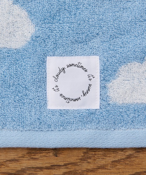 BIRTHDAY BAR（バースデイバー）の「cloud 雲柄 ウォッシュタオル（ハンドタオル）（タオル・レディース・グレー/ブルー・フリー）」の10枚目の写真