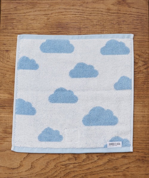 BIRTHDAY BAR（バースデイバー）の「cloud 雲柄 ウォッシュタオル（ハンドタオル）（タオル・レディース・グレー/ブルー・フリー）」の11枚目の写真