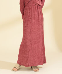 Ray BEAMS | Ray BEAMS  / ベロア ボーダー スカート(スカート)