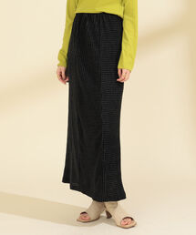 Ray BEAMS | Ray BEAMS  / ベロア ボーダー スカート(スカート)