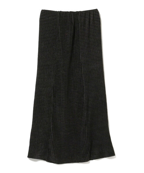 Ray BEAMS（レイビームス）の「Ray BEAMS  / ベロア ボーダー スカート（スカート・レディース・ブラック/レッド系その他・ONE SIZE）」の8枚目の写真