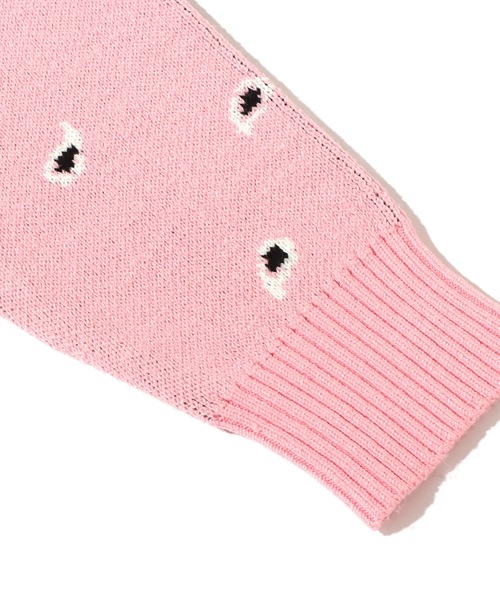 atmos pink（アトモスピンク）の「RIEHATA × atmospink ペイズリー柄 カーデ  【SP】（カーディガン/ボレロ・レディース・ピンク/イエロー/グリーン・M/L）」の7枚目の写真