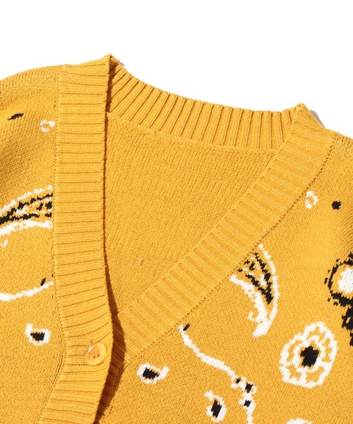 atmos pink（アトモスピンク）の「RIEHATA × atmospink ペイズリー柄 カーデ  【SP】（カーディガン/ボレロ・レディース・ピンク/イエロー/グリーン・M/L）」の18枚目の写真