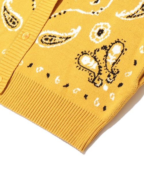 atmos pink（アトモスピンク）の「RIEHATA × atmospink ペイズリー柄 カーデ  【SP】（カーディガン/ボレロ・レディース・ピンク/イエロー/グリーン・M/L）」の21枚目の写真