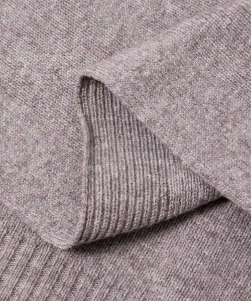 iI（アイ）の「iI　knit cape（ニット/セーター・レディース・ベージュ/グレー/レッド/ブルー・ONE）」の12枚目の写真