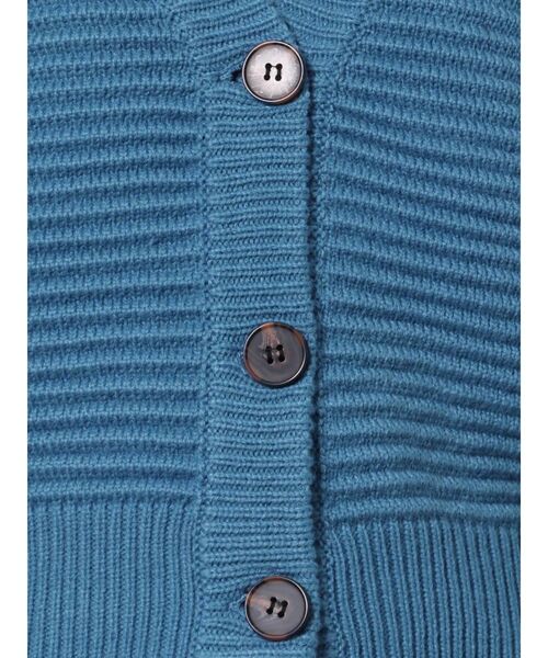 EMODA(エモダ)の「クロップレイヤードニット(ニット/セーター・レディース・アイボリー/ブラック/ブルー・FREE)」の22枚目の写真