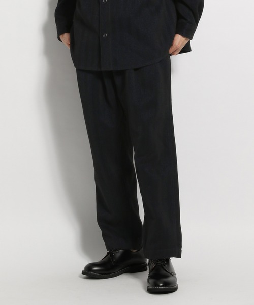 niko and...（ニコアンド）の「[セットアップ対応]ヘリンボーンタックパンツ（その他パンツ・メンズ・ネイビー/ダークグレー/ブラウン・LARGE/MEDIUM）」の20枚目の写真