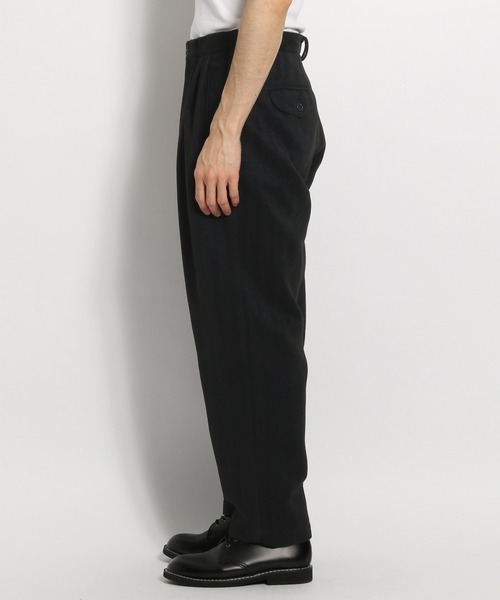 niko and...（ニコアンド）の「[セットアップ対応]ヘリンボーンタックパンツ（その他パンツ・メンズ・ネイビー/ダークグレー/ブラウン・LARGE/MEDIUM）」の7枚目の写真