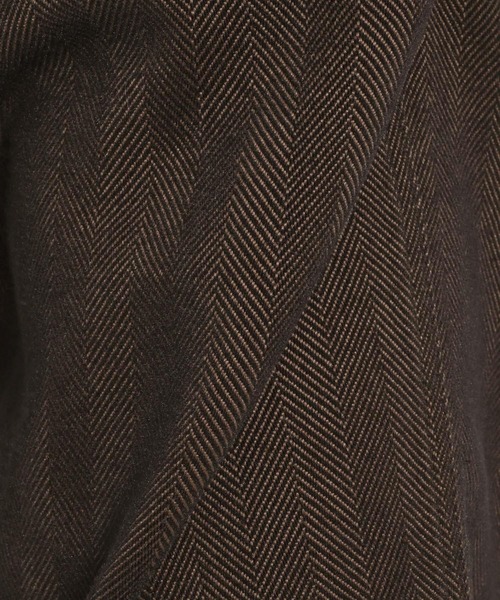 niko and...（ニコアンド）の「[セットアップ対応]ヘリンボーンタックパンツ（その他パンツ・メンズ・ネイビー/ダークグレー/ブラウン・LARGE/MEDIUM）」の18枚目の写真