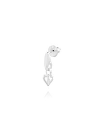 FREE STYLE フリースタイル  ハートモチーフ シルバーピアス