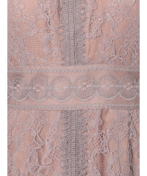 LAGUNAMOON（ラグナムーン）の「LADYショルダーギャザーレースマキシワンピース（ドレス・レディース・ブラック/ライトブルー/モカ/ラベンダー・SMALL/MEDIUM）」の17枚目の写真