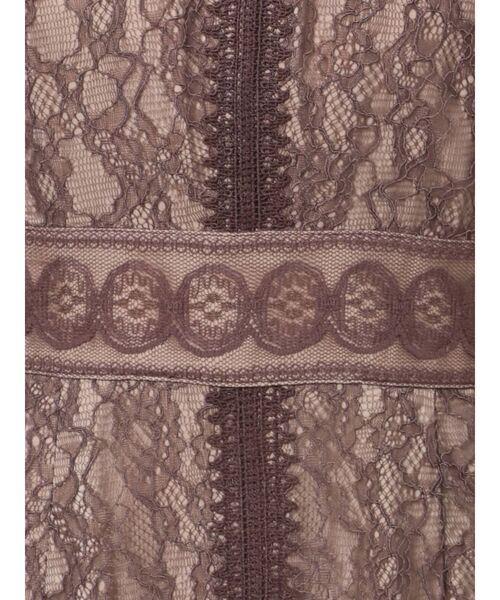 LAGUNAMOON（ラグナムーン）の「LADYショルダーギャザーレースマキシワンピース（ドレス・レディース・ブラック/ライトブルー/モカ/ラベンダー・SMALL/MEDIUM）」の19枚目の写真