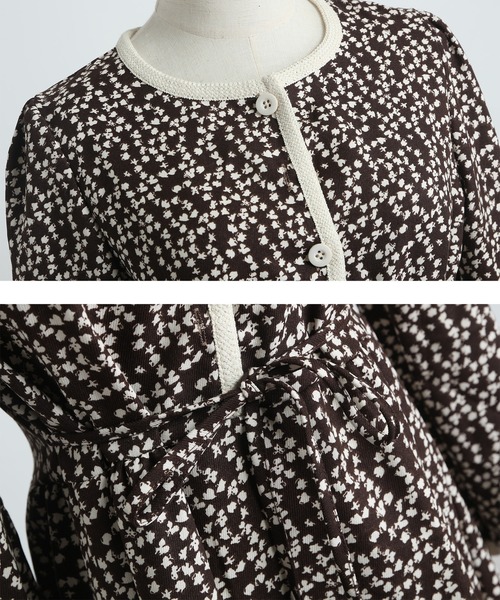 MAISON DE THERESE(メゾン ド テレーズ)の「可愛いコーデュロイワンピース(ワンピース・レディース・ブラウン/ブラック/A・SMALL/MEDIUM)」の10枚目の写真