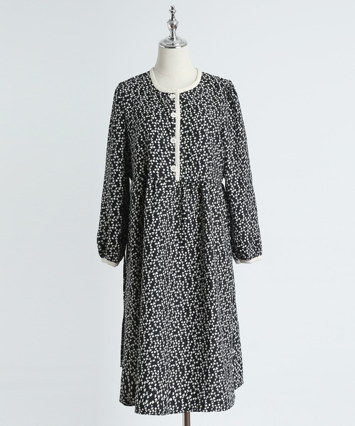 MAISON DE THERESE(メゾン ド テレーズ)の「可愛いコーデュロイワンピース(ワンピース・レディース・ブラウン/ブラック/A・SMALL/MEDIUM)」の13枚目の写真