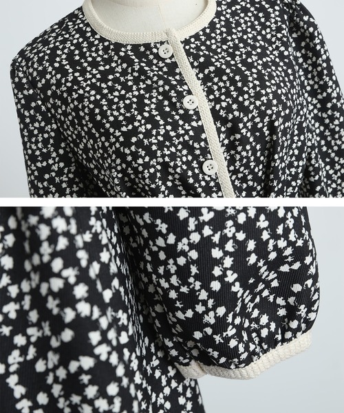 MAISON DE THERESE(メゾン ド テレーズ)の「可愛いコーデュロイワンピース(ワンピース・レディース・ブラウン/ブラック/A・SMALL/MEDIUM)」の11枚目の写真
