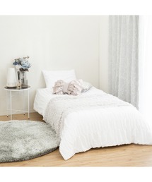 Francfranc 夏用ベッドカバー セット シングル ホワイト Francfranc 夏用ベッドカバー セット シングル ホワイト