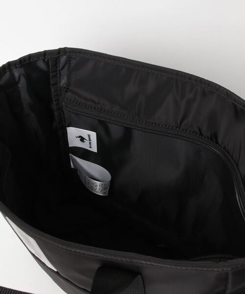 le coq sportif(ルコックスポルティフ)の「ルコック 2wayミニトートバッグ レディース バッグ トートバッグ スポーツウェア ライフスタイル カジュアル ムーブウェア(トートバッグ・レディース・ブラック/ベージュ・F)」の6枚目の写真