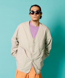 BURLAP OUTFITTER（バーラップアウトフィッター）の「PEN JACKET LW/ ペンジャケット ライトウェイト（ノーカラージャケット）」