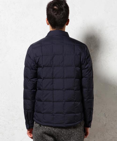 green label relaxing（グリーンレーベルリラクシング）の「WRINKLES インナーダウン CPO ◆（ダウンジャケット/コート・メンズ・ブラック/ネイビー・MEDIUM/SMALL/LARGE）」の8枚目の写真