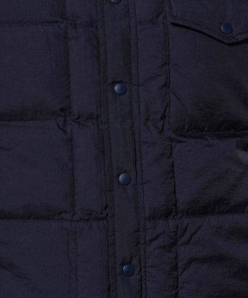 green label relaxing（グリーンレーベルリラクシング）の「WRINKLES インナーダウン CPO ◆（ダウンジャケット/コート・メンズ・ブラック/ネイビー・MEDIUM/SMALL/LARGE）」の4枚目の写真