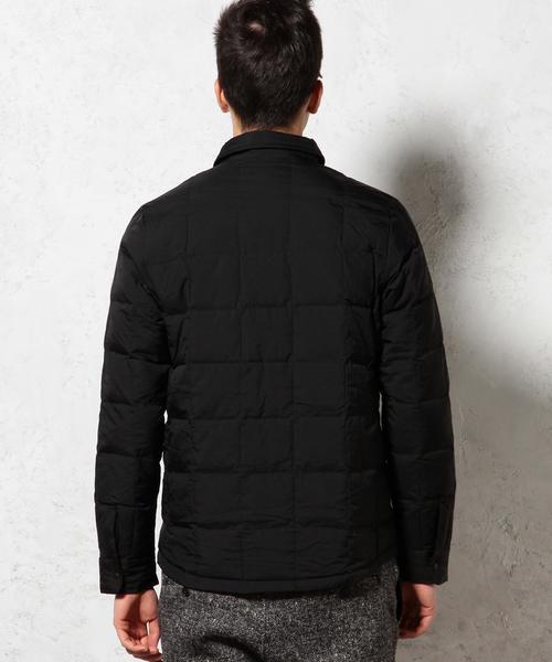 green label relaxing（グリーンレーベルリラクシング）の「WRINKLES インナーダウン CPO ◆（ダウンジャケット/コート・メンズ・ブラック/ネイビー・MEDIUM/SMALL/LARGE）」の5枚目の写真