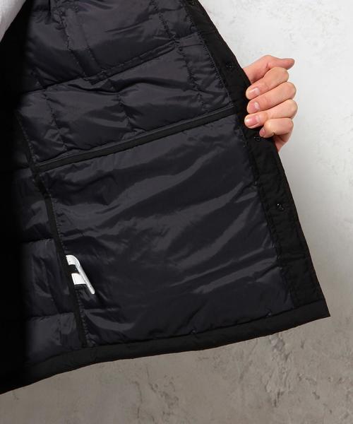 green label relaxing（グリーンレーベルリラクシング）の「WRINKLES インナーダウン CPO ◆（ダウンジャケット/コート・メンズ・ブラック/ネイビー・MEDIUM/SMALL/LARGE）」の6枚目の写真