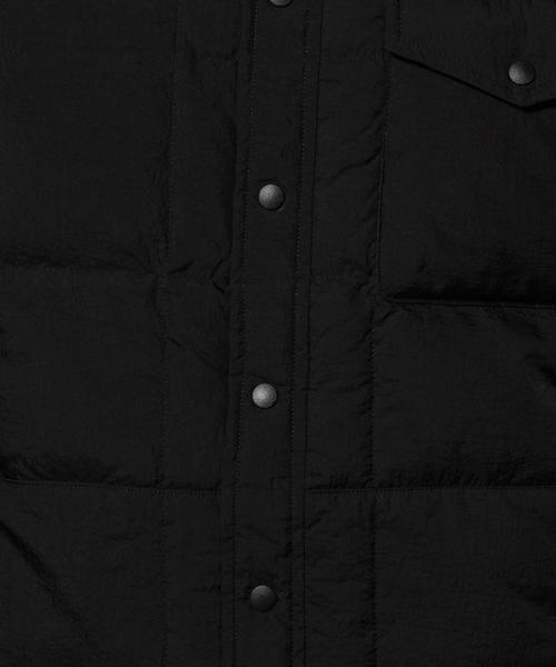 green label relaxing（グリーンレーベルリラクシング）の「WRINKLES インナーダウン CPO ◆（ダウンジャケット/コート・メンズ・ブラック/ネイビー・MEDIUM/SMALL/LARGE）」の7枚目の写真